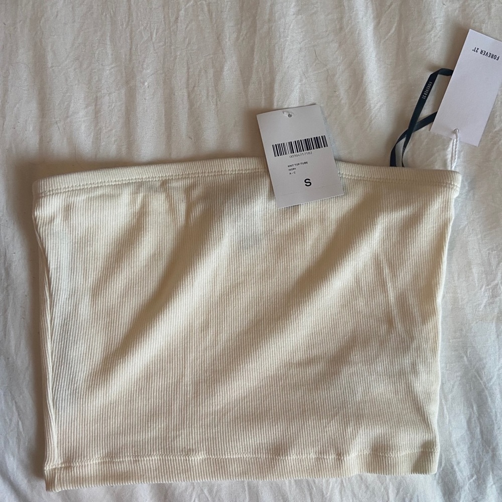 NWOT Strapless Top